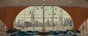 the interior design for marvel's fantastic four was stunning